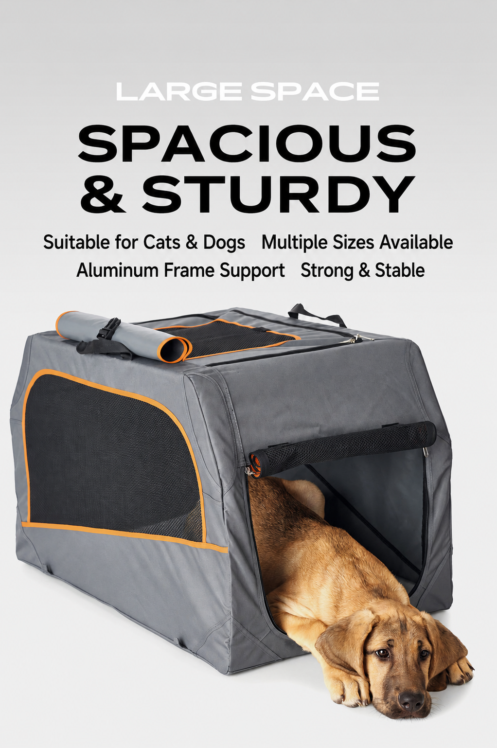Outdoor Foldable Dog Crate