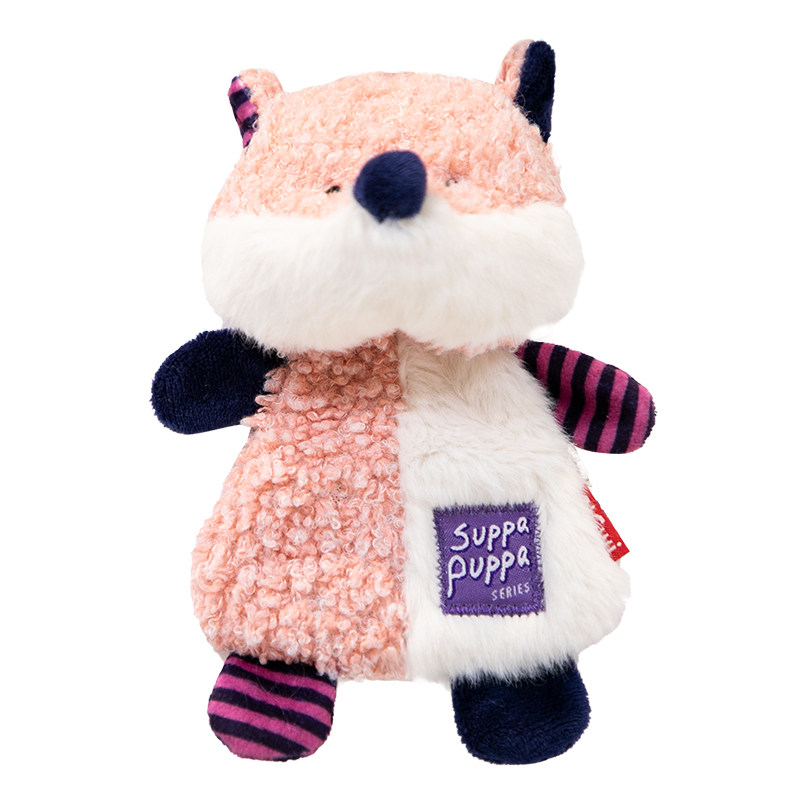 Plush Squeaky Sound Series (Lion/Raccoon/Frog/Fox)