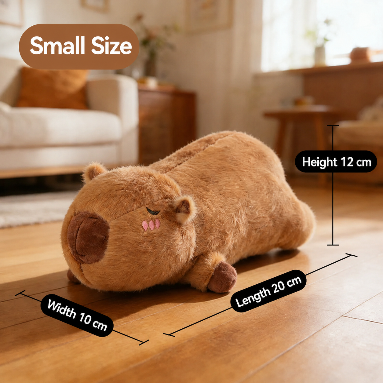 Capybara & Groundhog Plush Toy