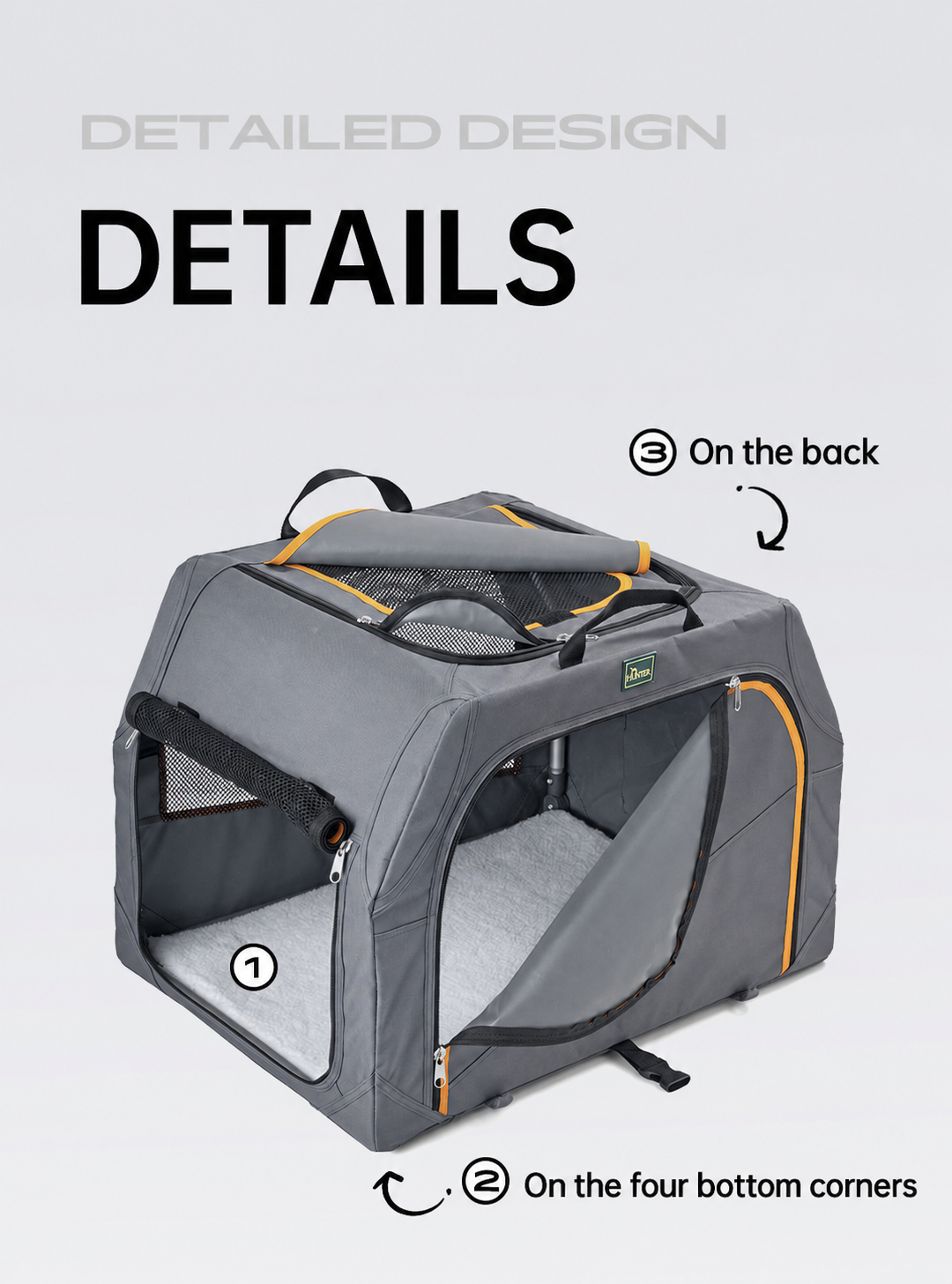 Outdoor Foldable Dog Crate