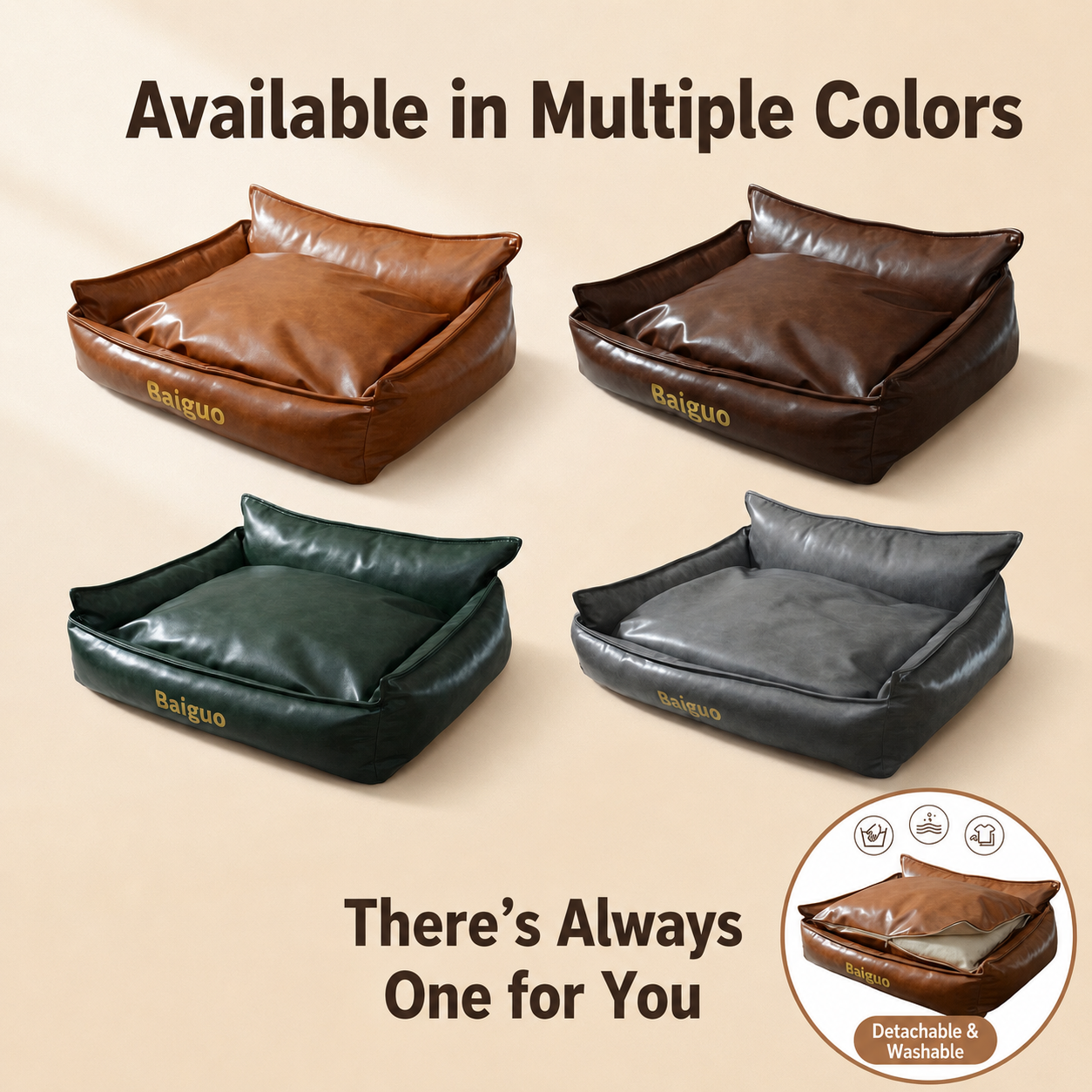 Leather Wear-Resistant Sofa