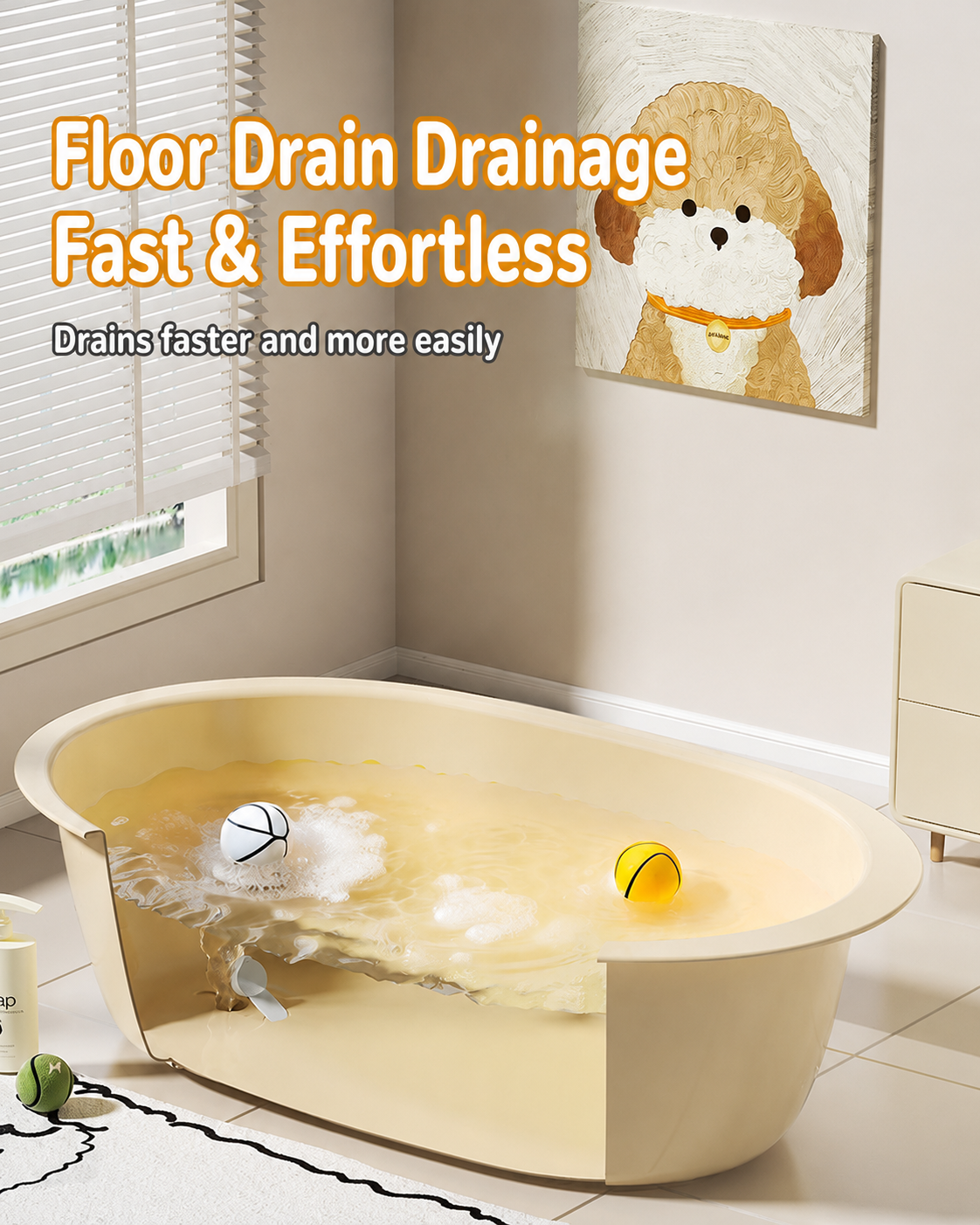 Dog bath tub (available in large dog sizes)