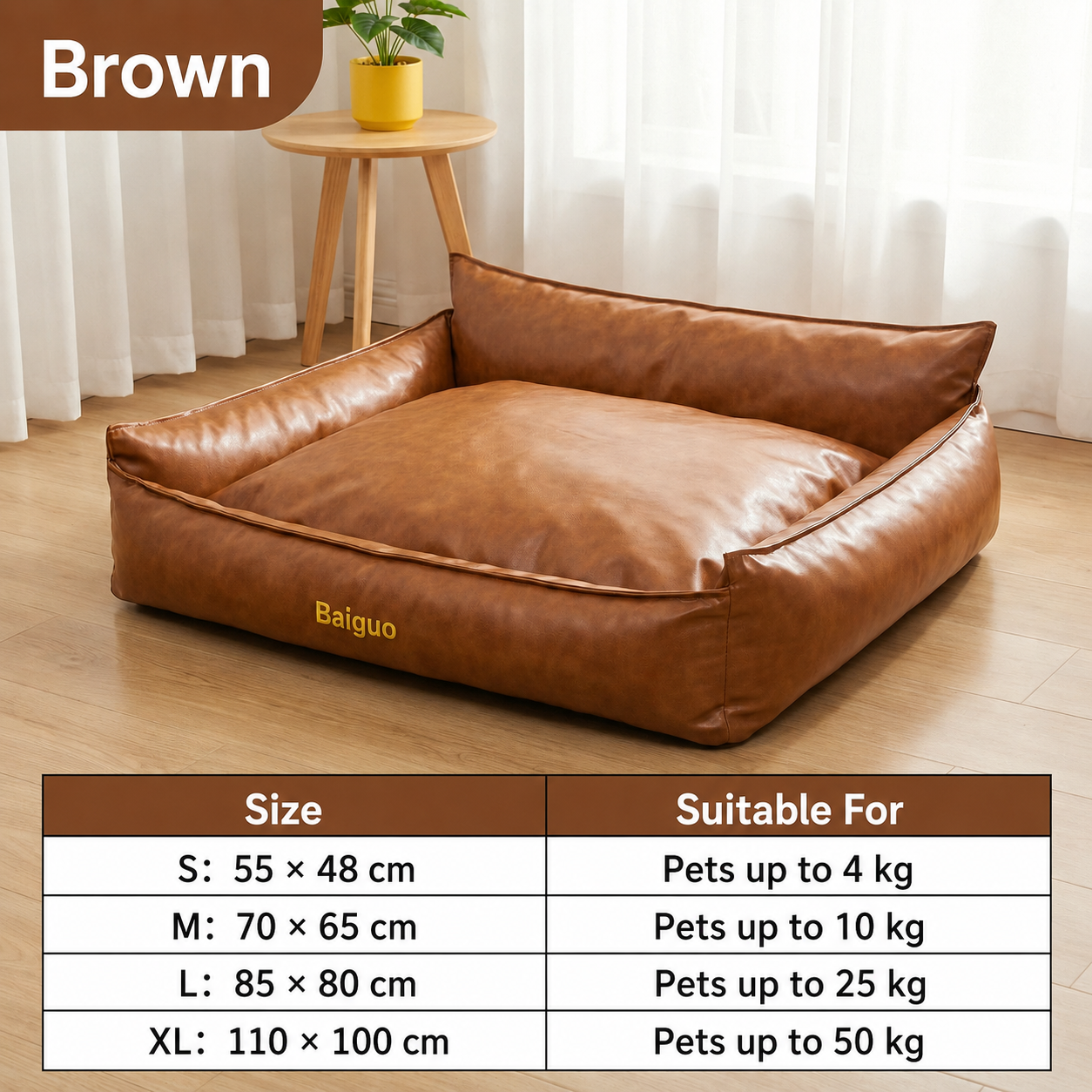 Leather Wear-Resistant Sofa