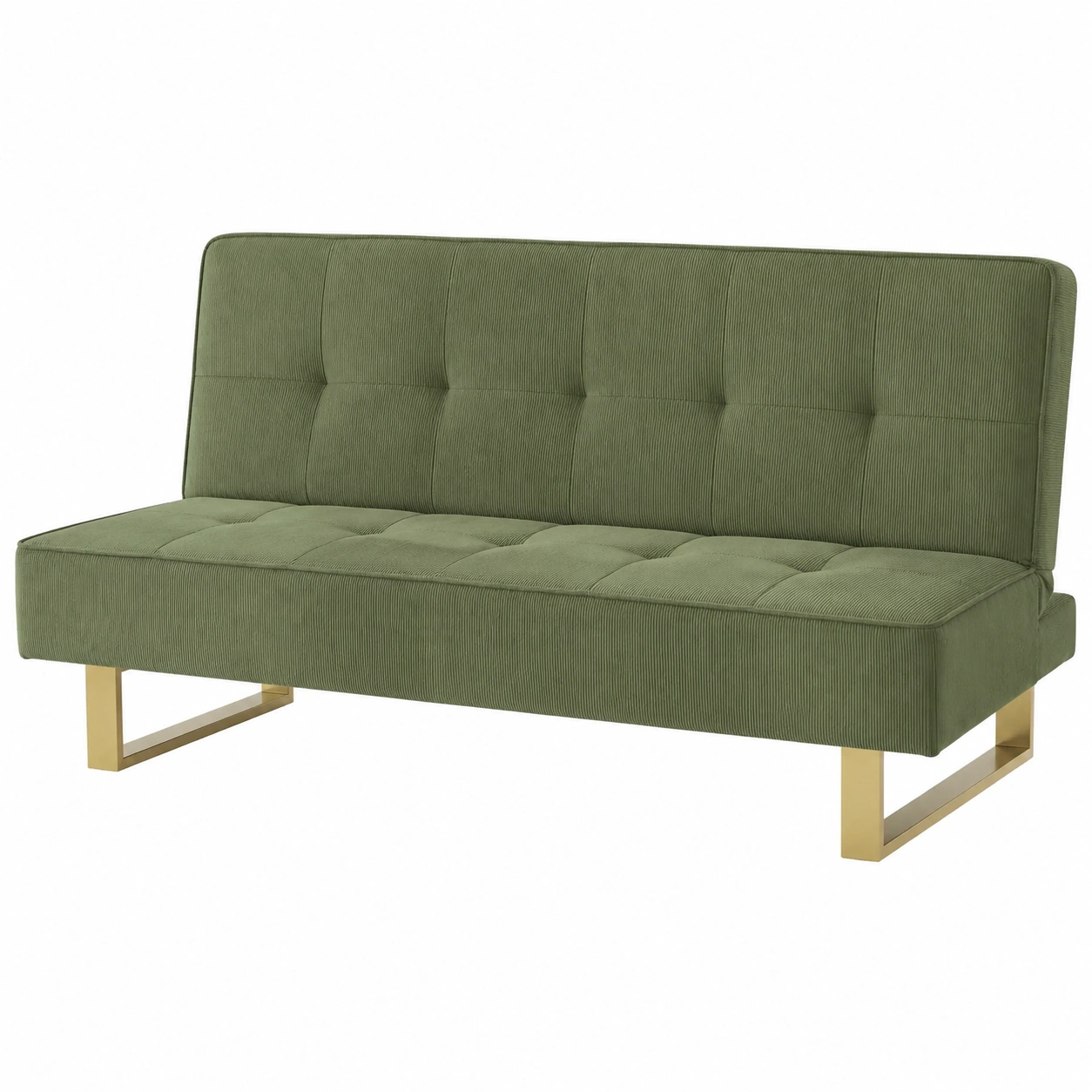 Sofa Cama Verde Moderno