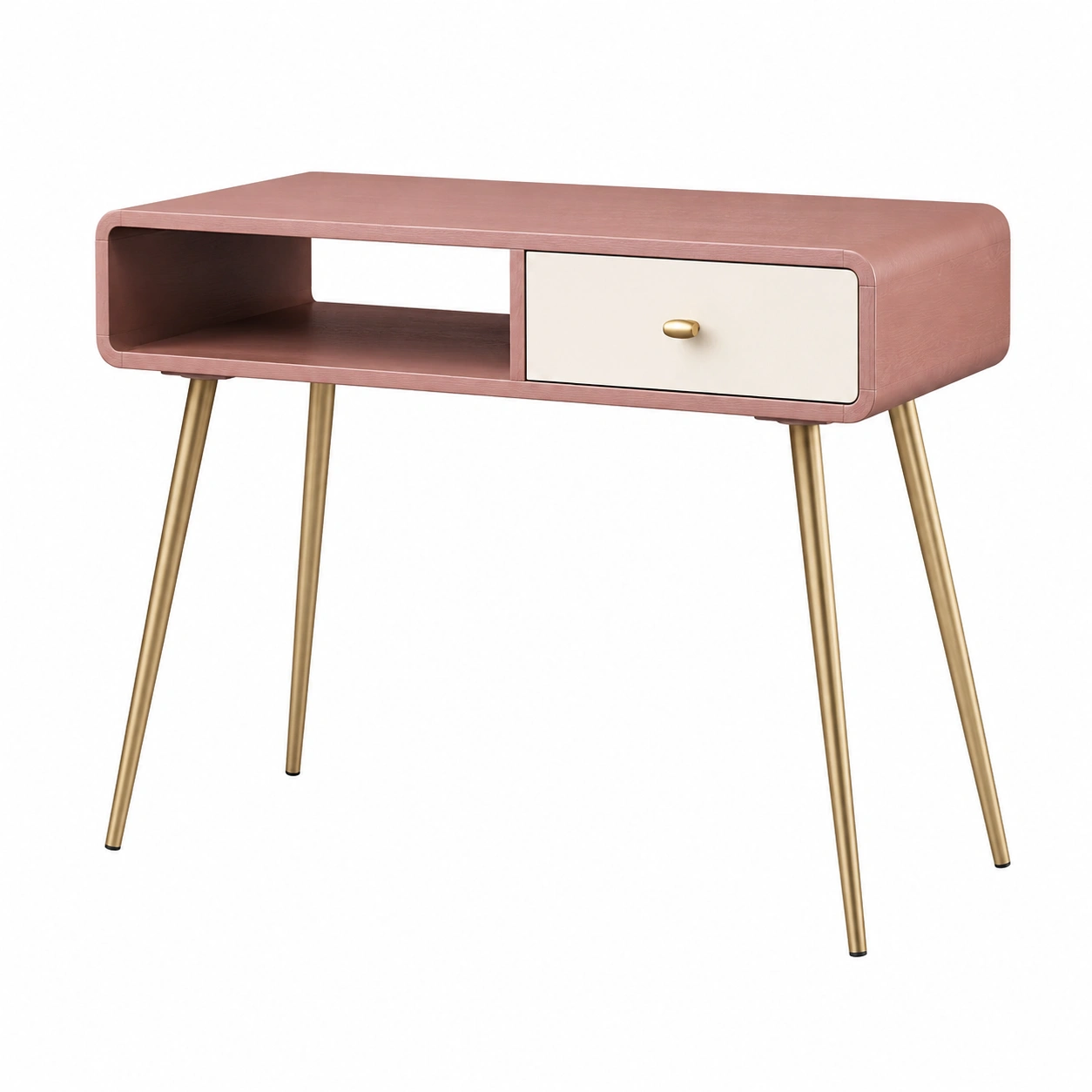 Escritorio Compacto Rosa Palo
