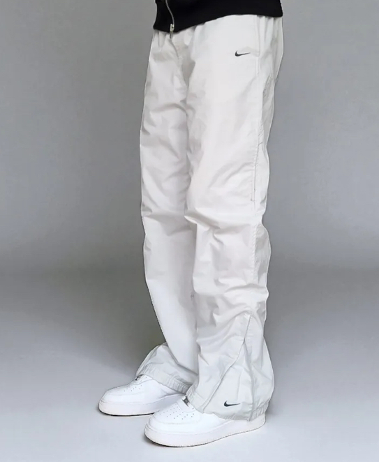 White Nike Vintage Track Pants