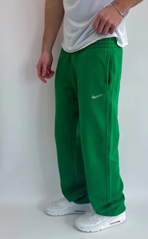 Green Nike Emerald Baggy Sweatpants