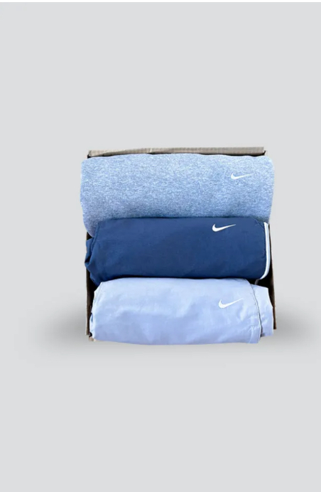 Blue Nike Essentials Bundle (3 Pieces)