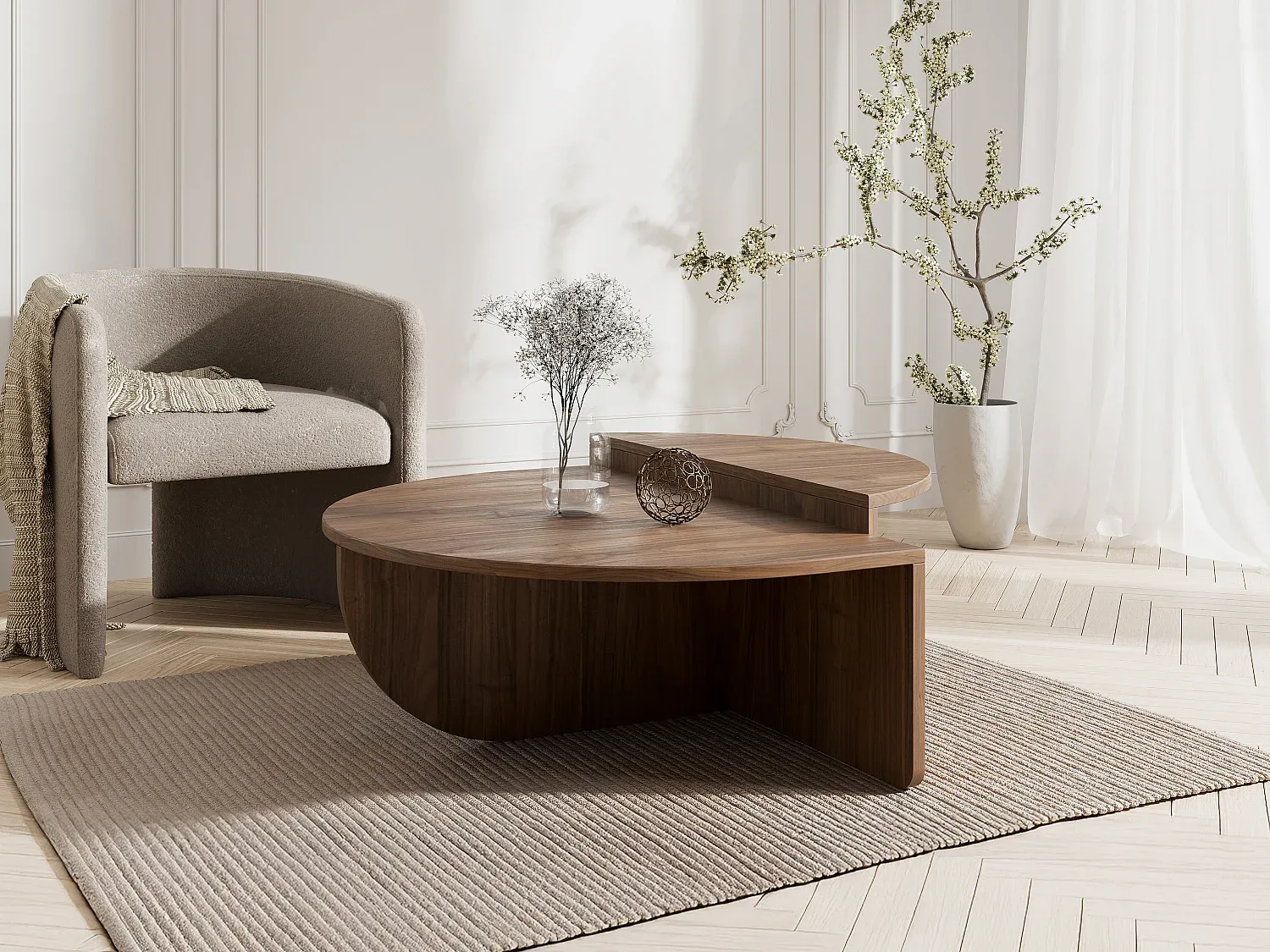 Wohnzimmer und Flur,Wohnzimmermöbel,Couchtisch Set-Cozyilume
