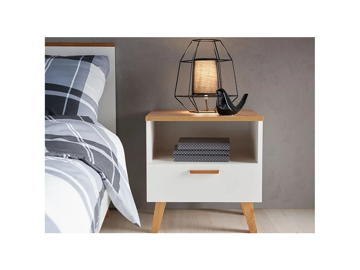 Schlafzimmer,Schlafzimmermöbel,Nachttisch-Cozyilume