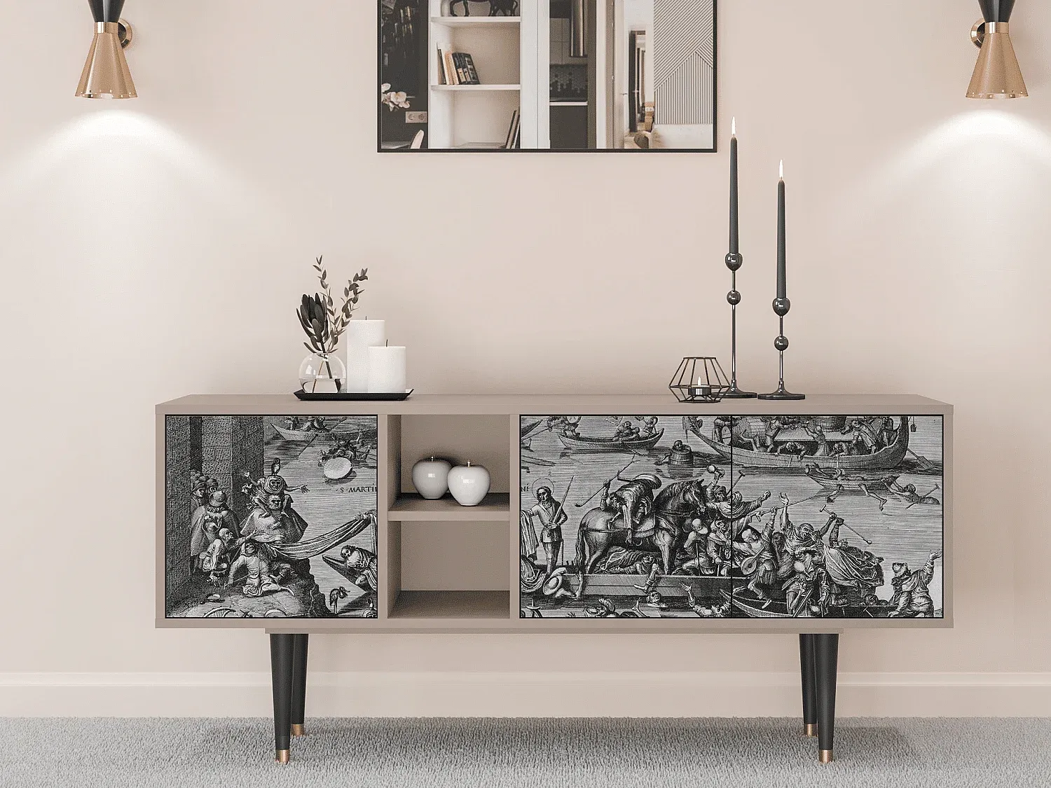Wohnzimmer und Flur,Wohnzimmermöbel,TV-Board-Cozyilume