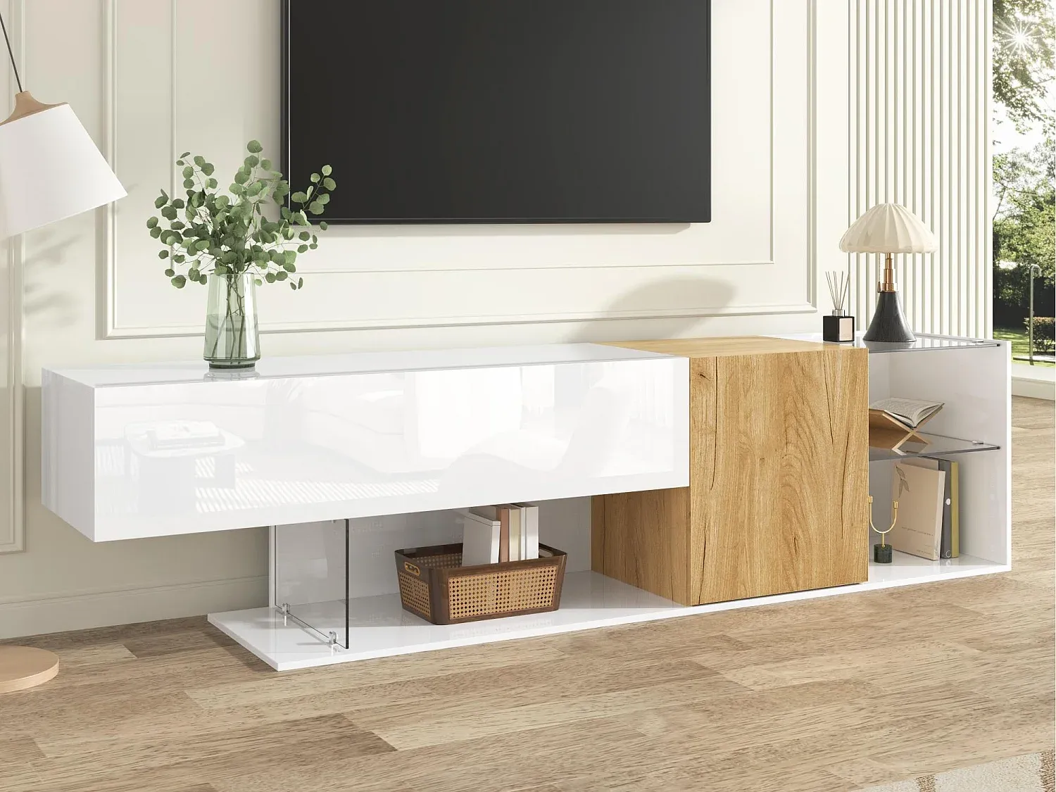 Wohnzimmer und Flur,Wohnzimmermöbel,TV-Board-Cozyilume
