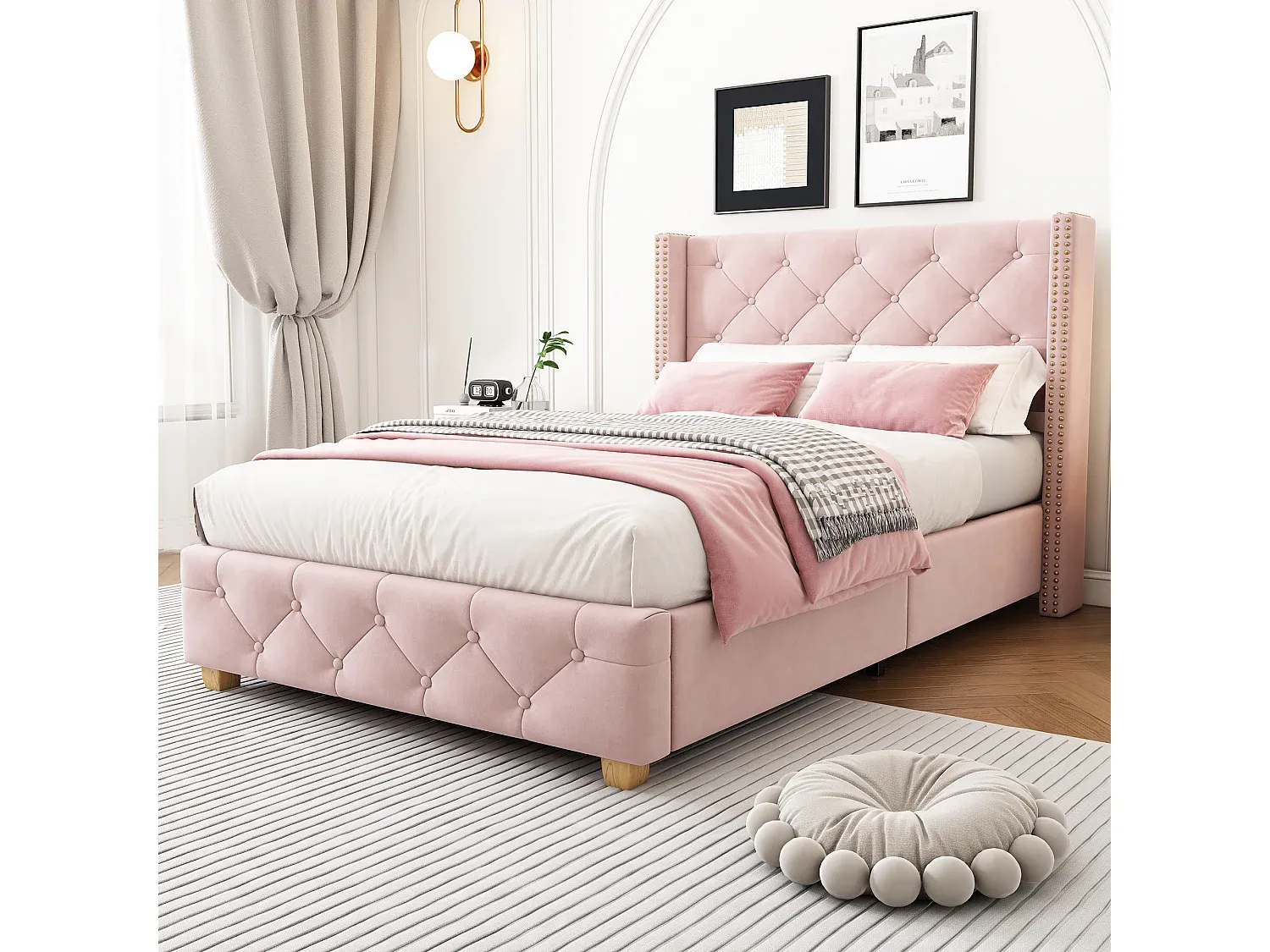 Schlafzimmer,Bereich Bett,Bettrahmen-decoravenao