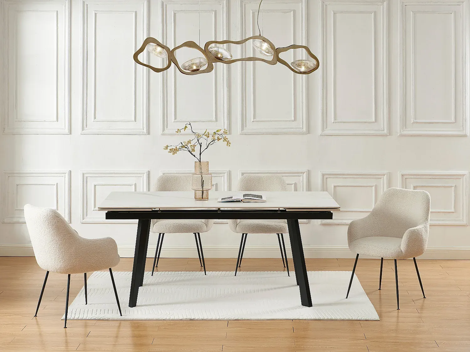 Esszimmer und Küche,Esszimmermöbel,Ausziehbarer Tisch-decoravenao