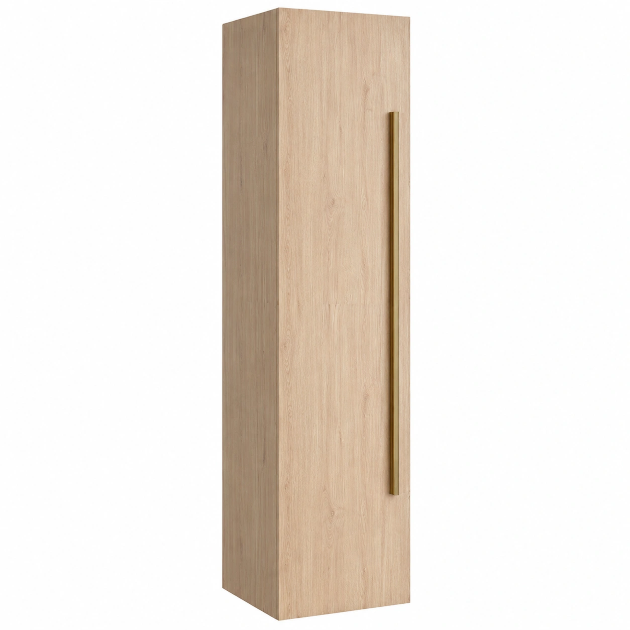 Armario alto Beige roble claro-rovenoak