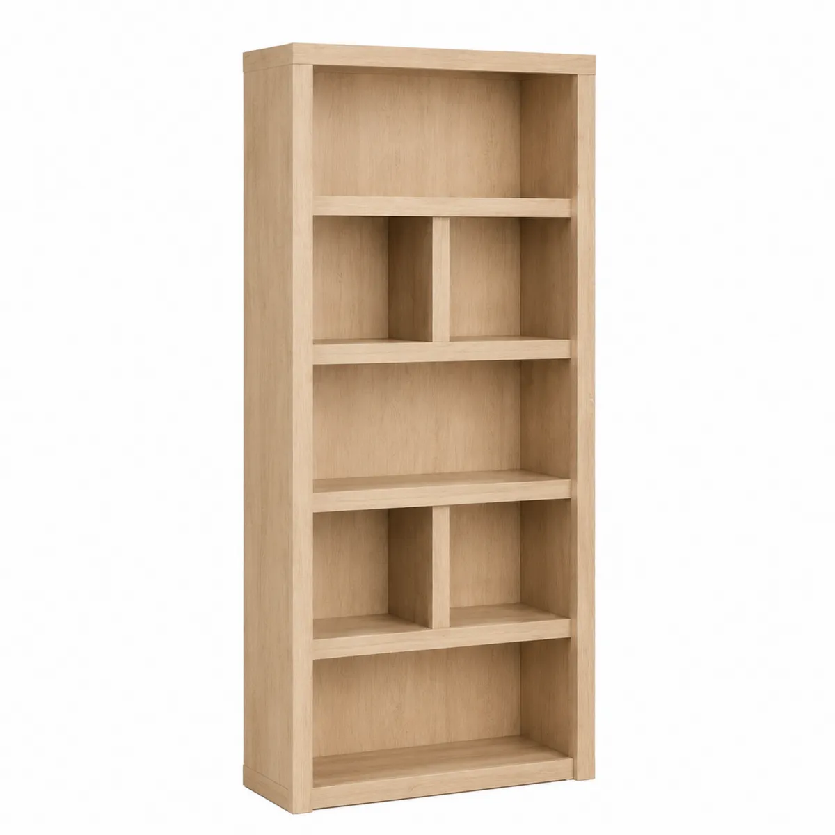 Bücherregal aus Eichenholz, 180 cm hoch-Xelvortiqo