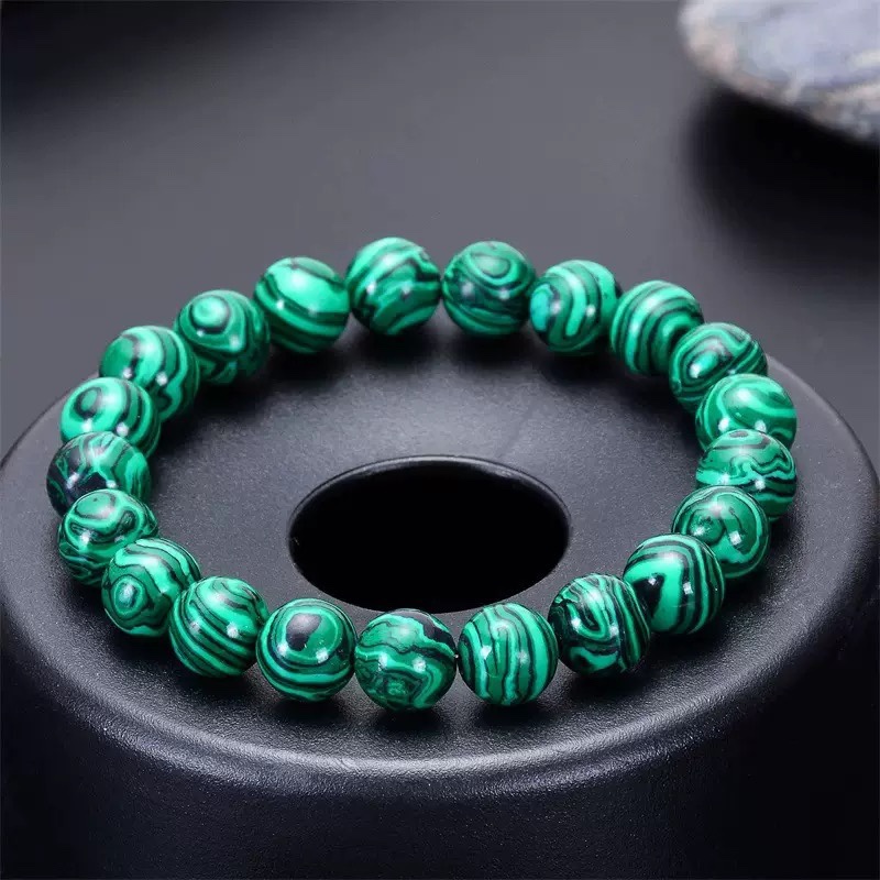 Green Malachite Pattern Bracelet