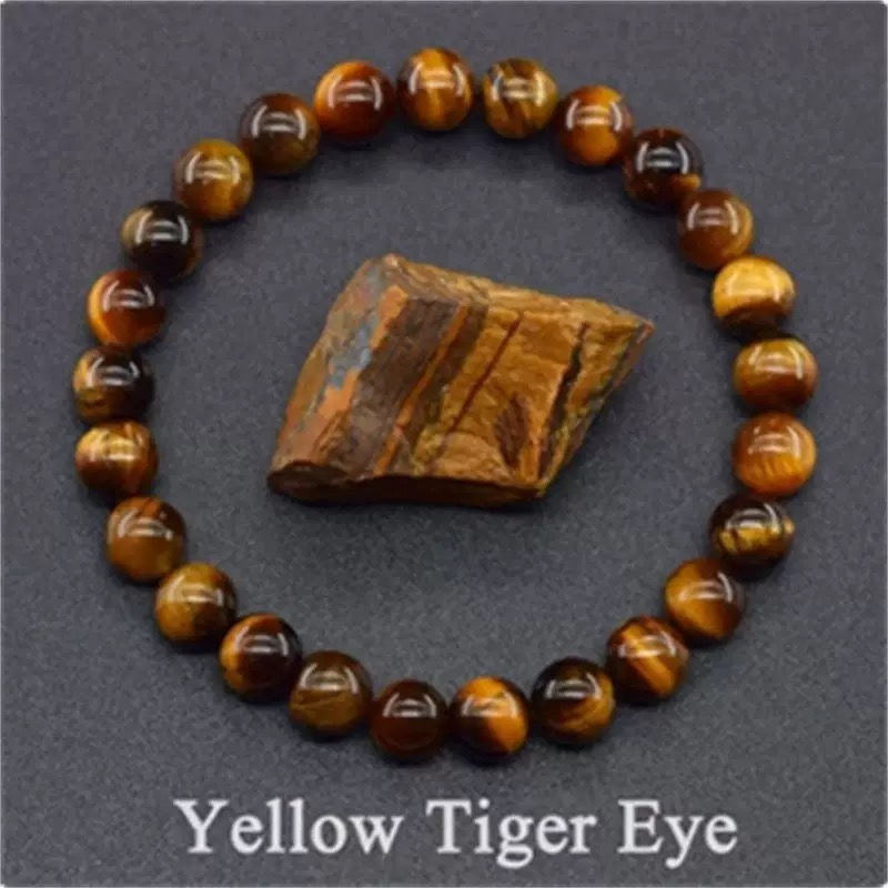 Yellow Tiger Eye Stone Bracelet