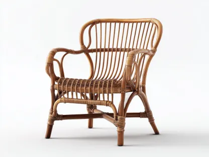 Fauteuil en rotin brun naturel 68x62x86 cm - adapté à l'extérieur - style artisanal-Pinemynest