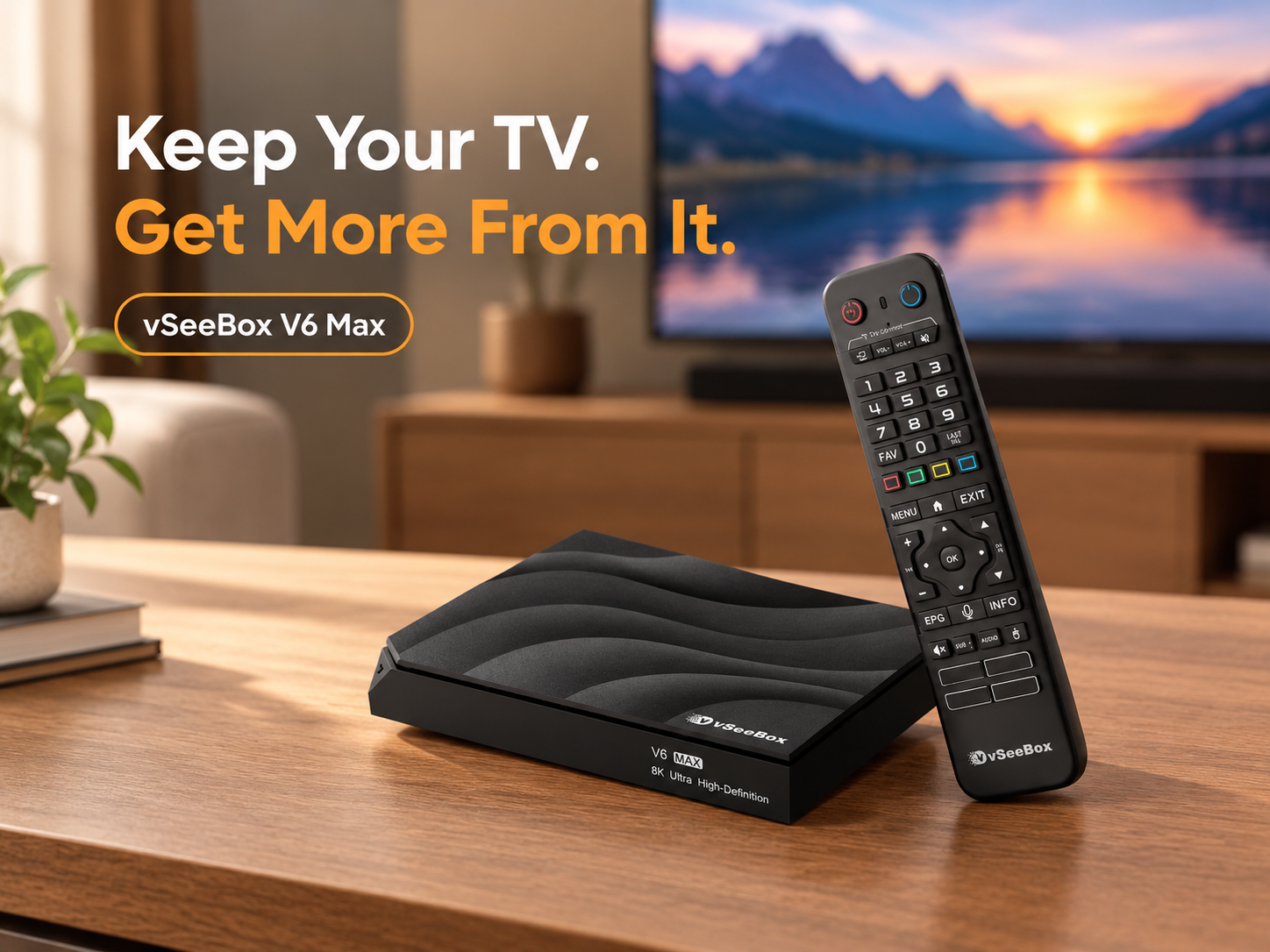 vSeeBox V6 Max: Upgrade Your TV Without Buying a New One