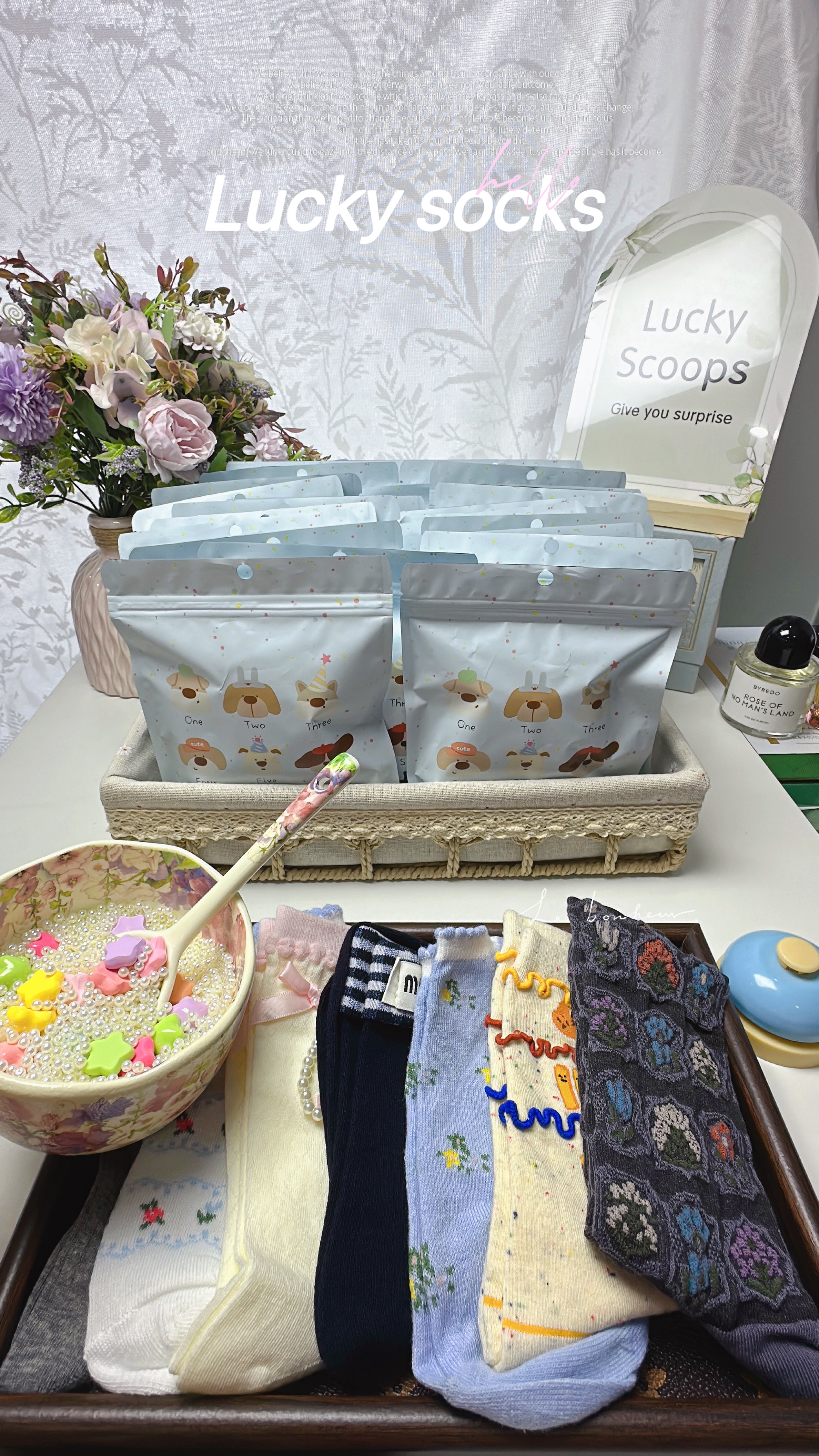 Socks lucky scoops