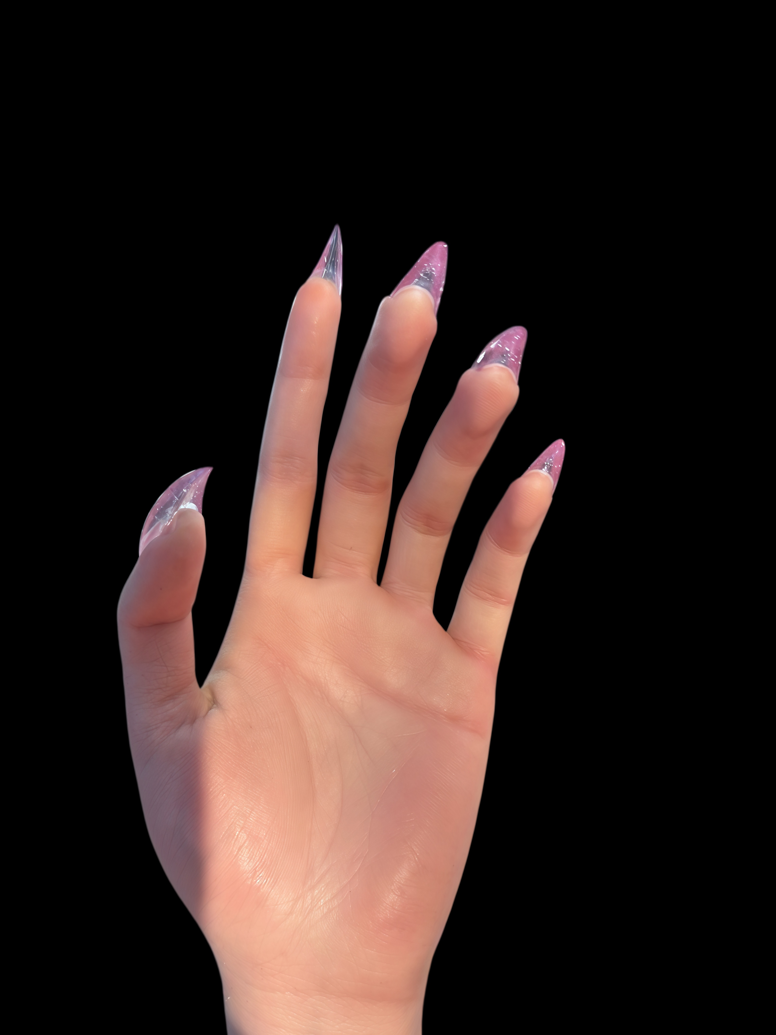Pink Crystal Kitty Claws