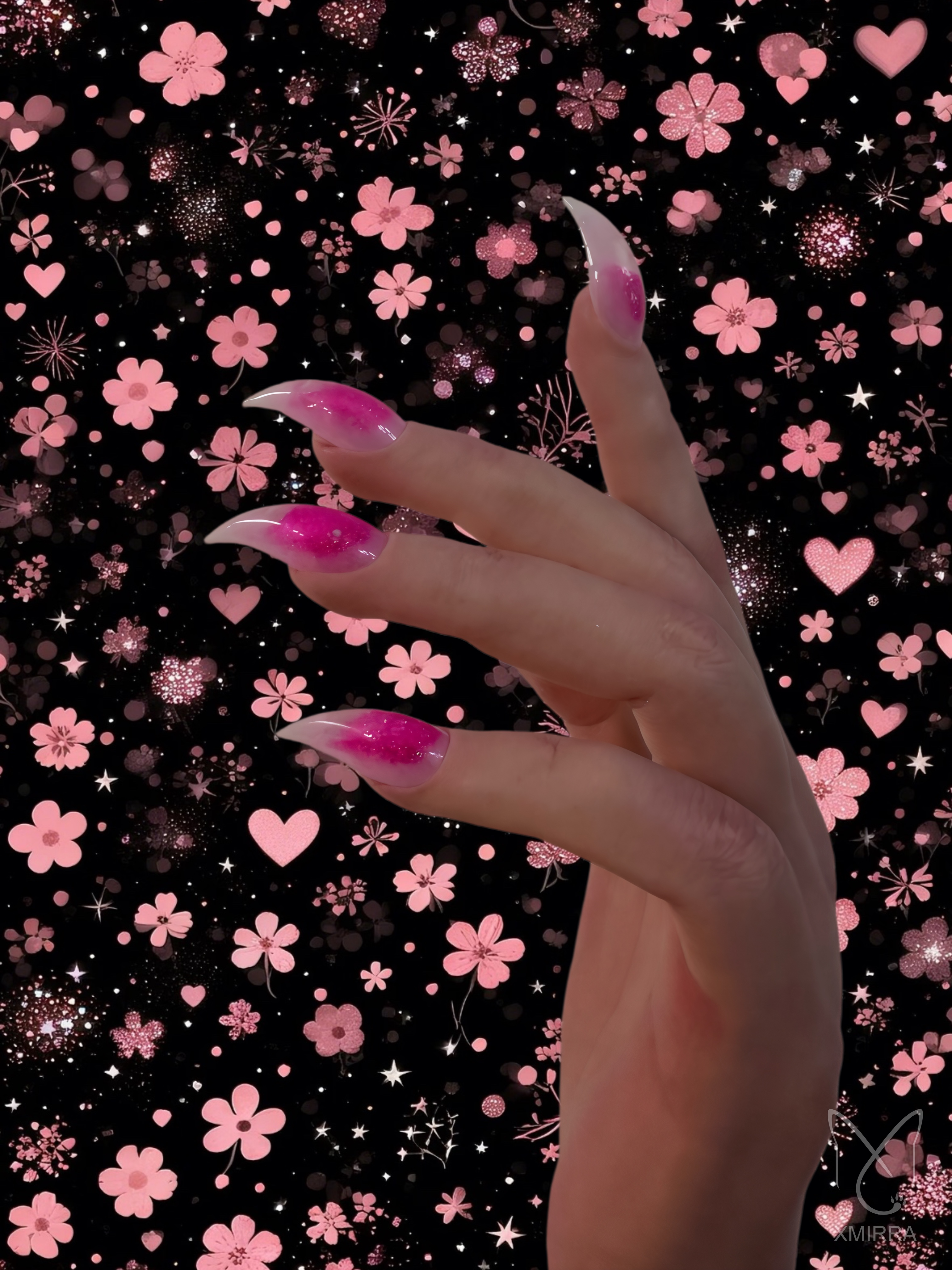 Rosy Sand Glow Claws