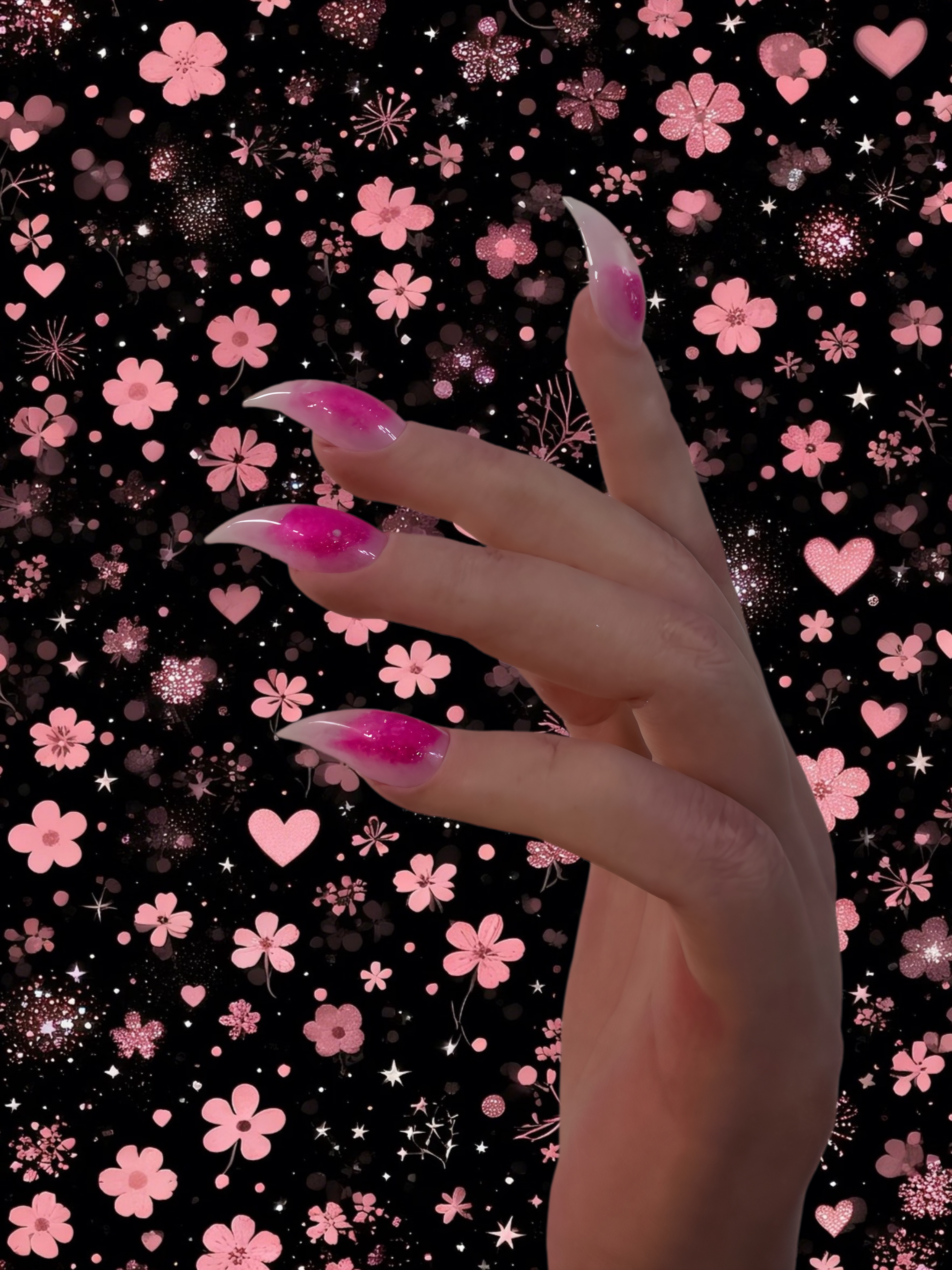 Rosy Sand Glow Claws