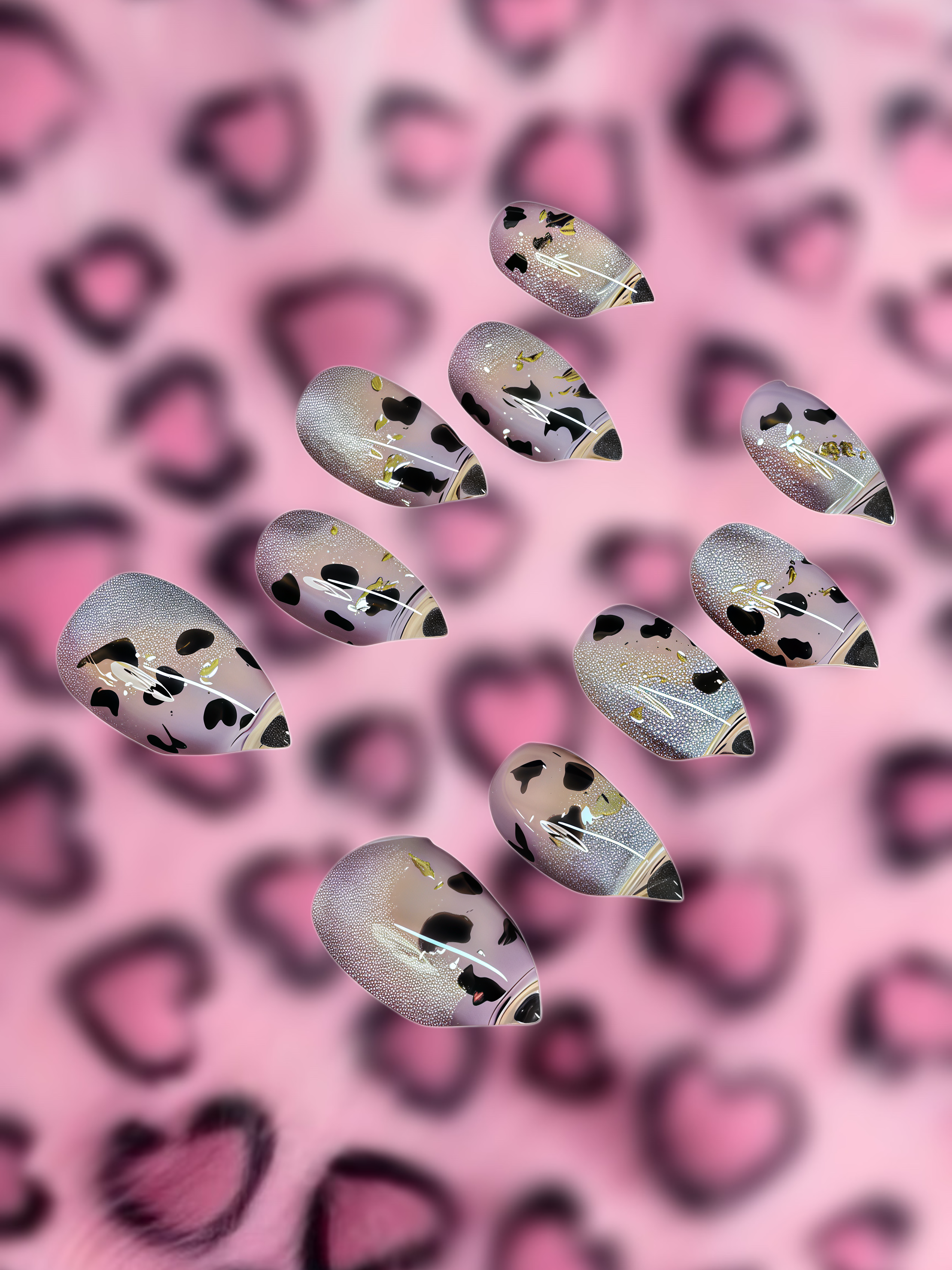 Milky Leopard Short Claws