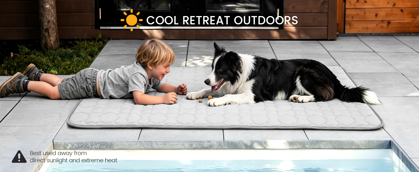 Outdoor – Patios, yards (works best in shaded areas with air conditioning nearby)