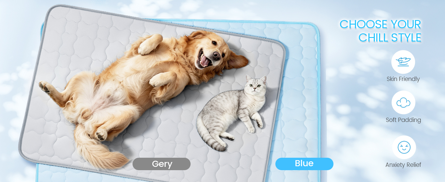 Highly padded, soft polyester fabric that pets find cozy