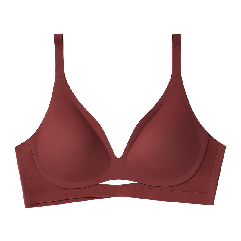 Seamless Push Up Cross-folding Bra