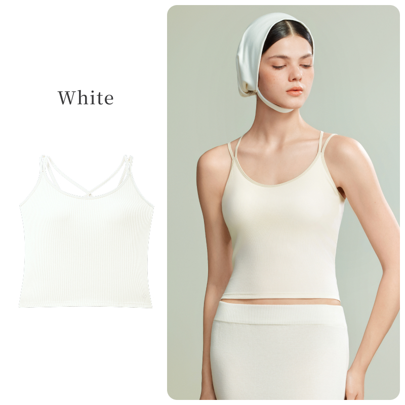 Criss Cross Back Camisole Tank Tops