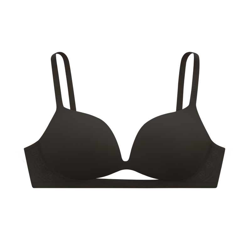 Sexy Wireless Push Up Plunge Bra