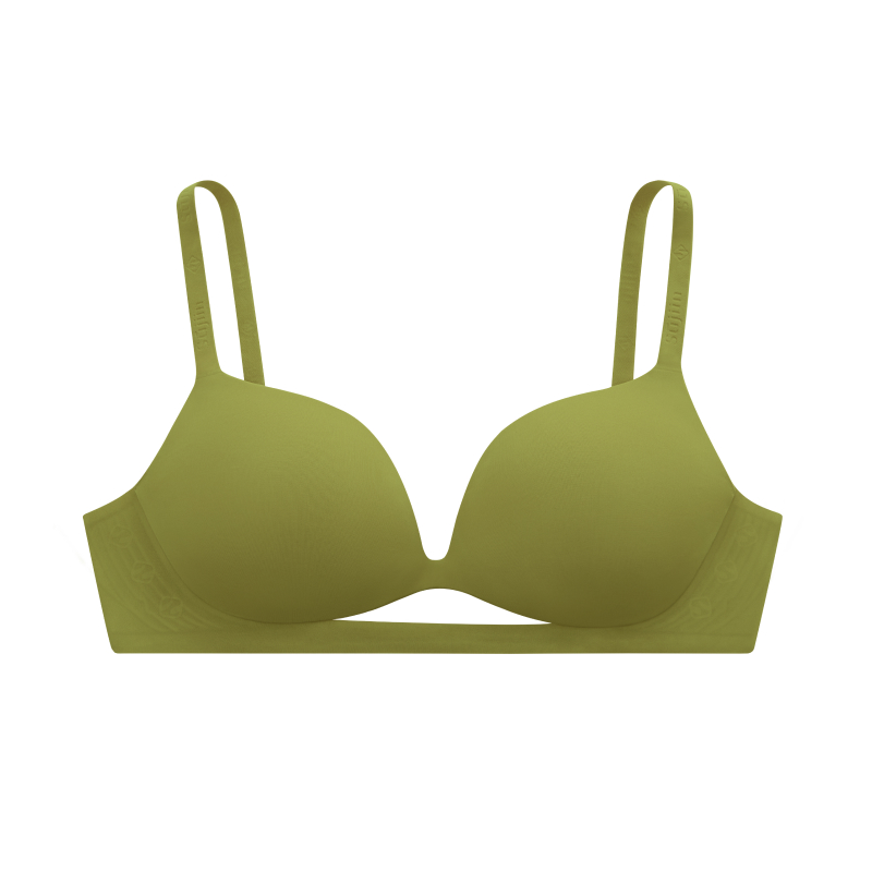 Sexy Wireless Push Up Plunge Bra