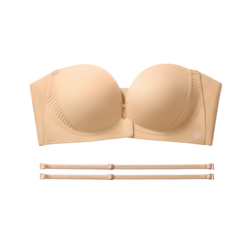 Front Closure Strapless Bra