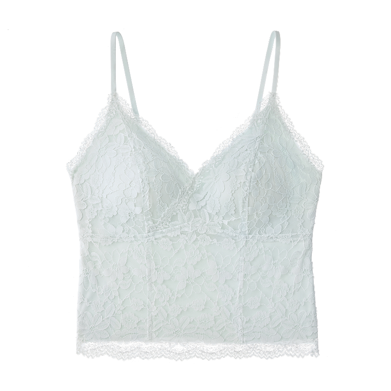 French Lace V-Neck Cami Tank Tops