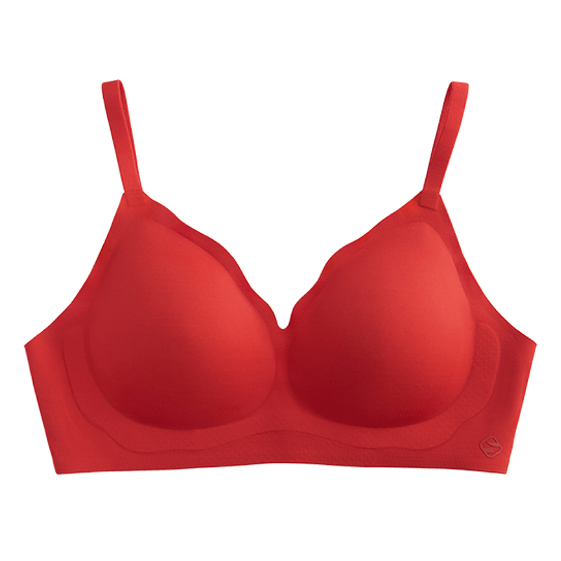 Wirefree Fixed Cup Push Up Seamless Bra