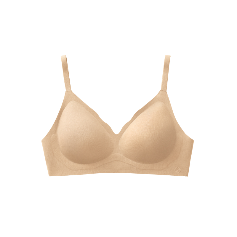 Wirefree Fixed Cup Push Up Seamless Bra