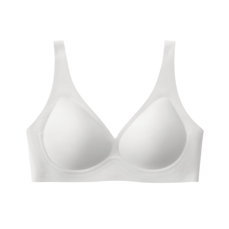 Push Up Seamless Wireless Deep V Supportive Bra