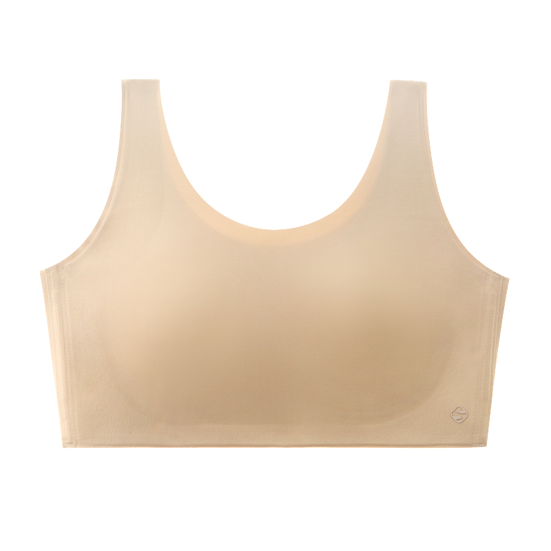 Plus Size Seamless Push Up Wireless Minimizer Full Coverage Bra