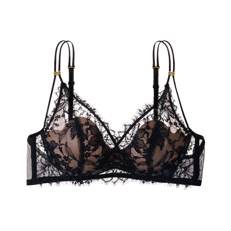 Sexy Elegant Luxury Romantic Lace Small Chest Thin Bra