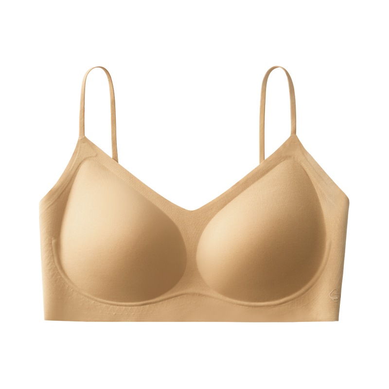 Seamless Wireless Padded Invisible Smooth Thin Tank Bra
