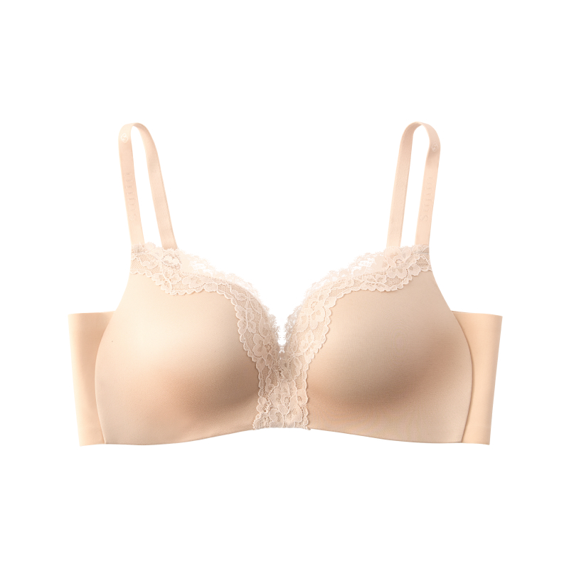 Wireless Push Up Plunge Small Chest Lace Bra