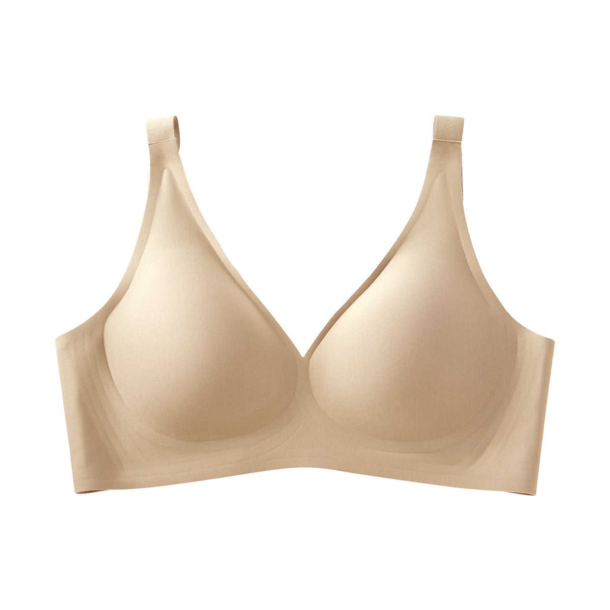 Plus Size Seamless Wireless Push Up Bra