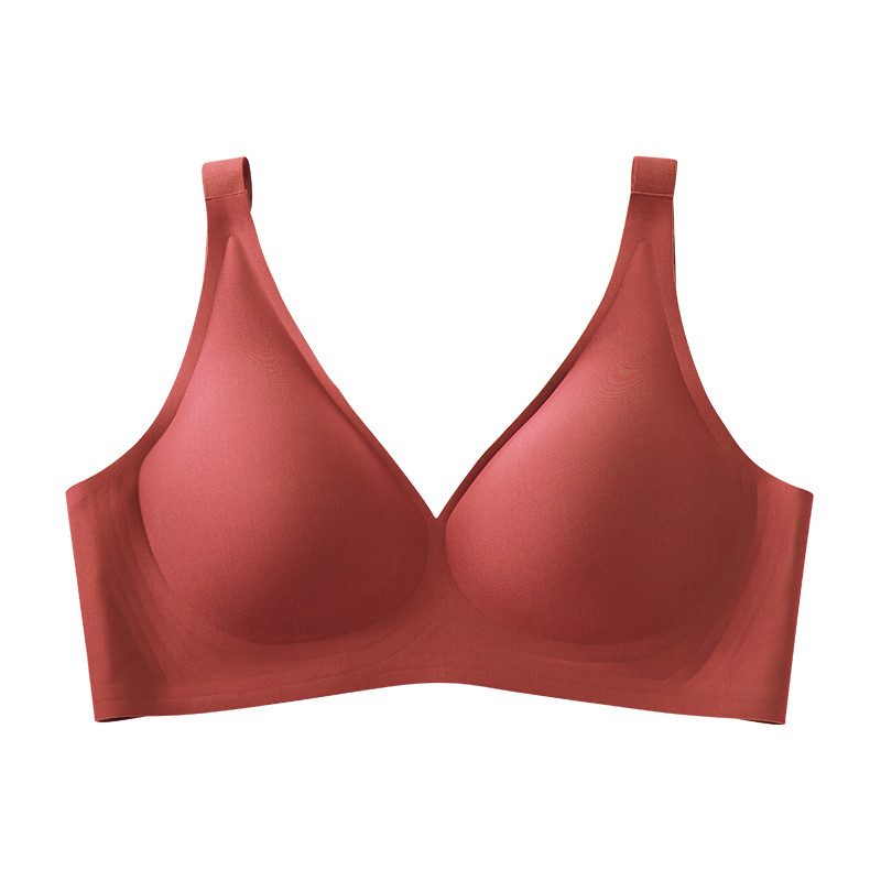 Plus Size Seamless Wireless Push Up Bra