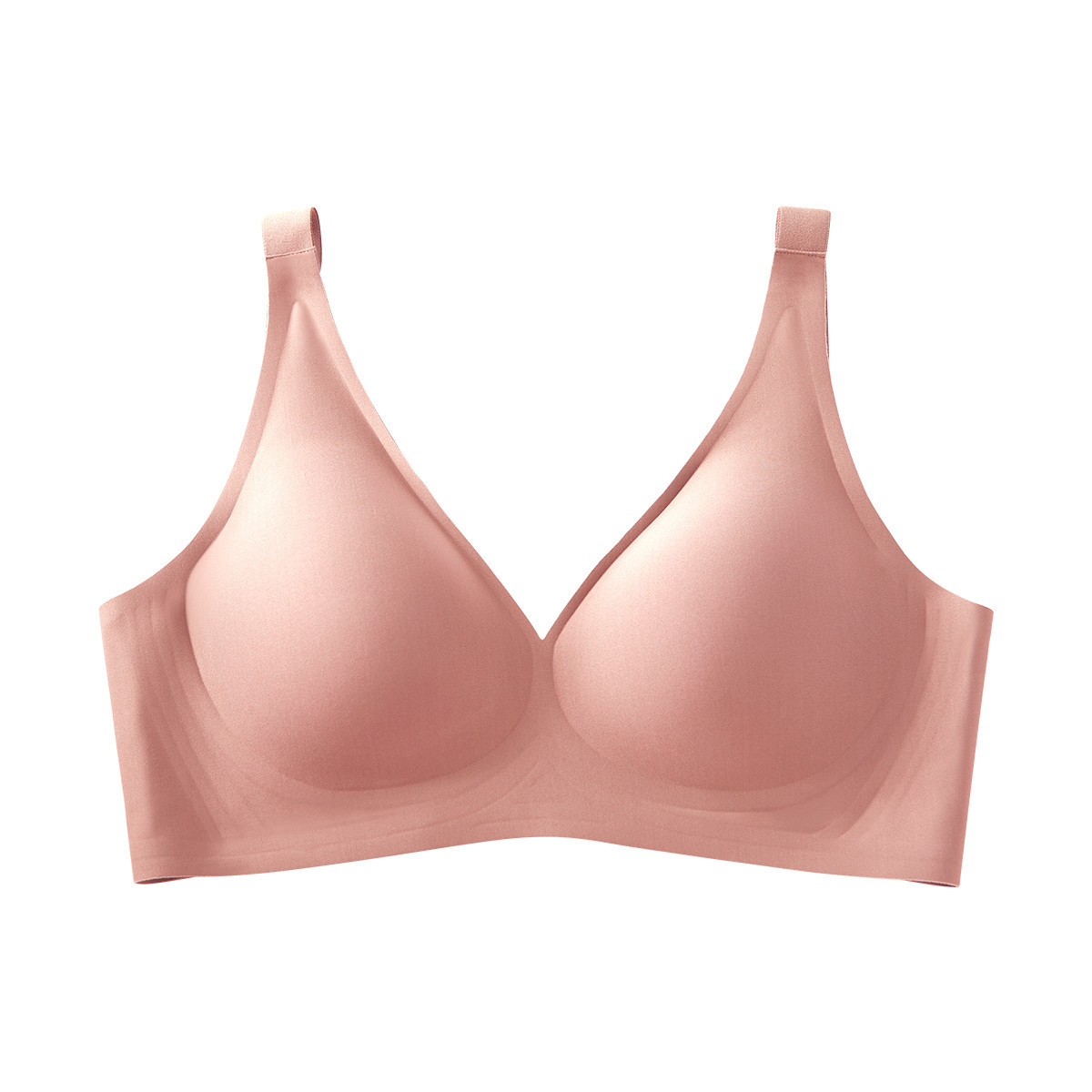 Plus Size Seamless Wireless Push Up Bra