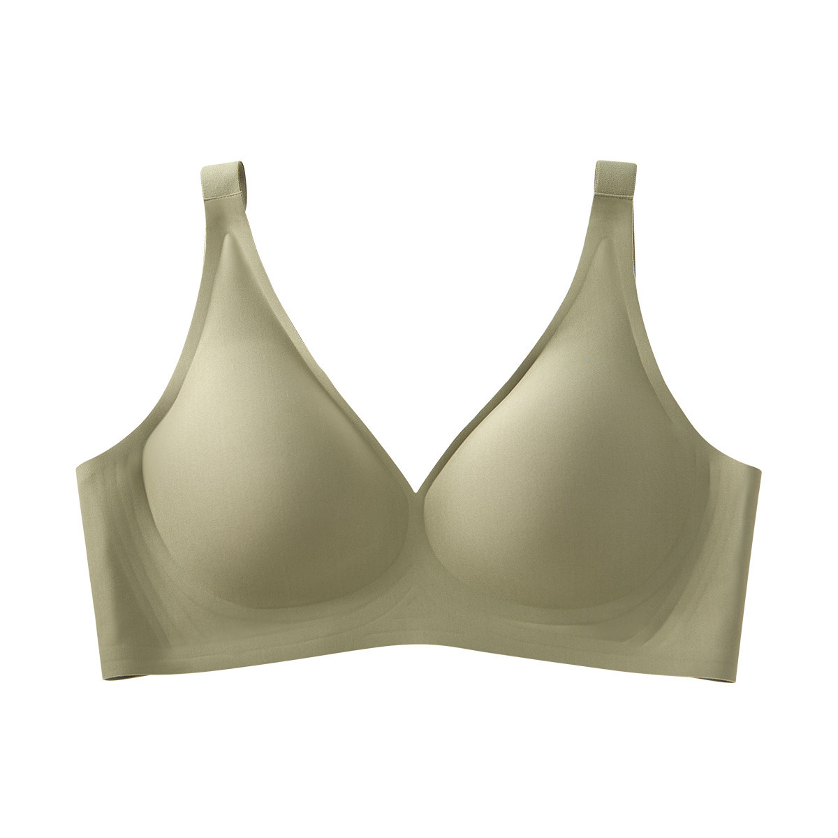 Plus Size Seamless Wireless Push Up Bra