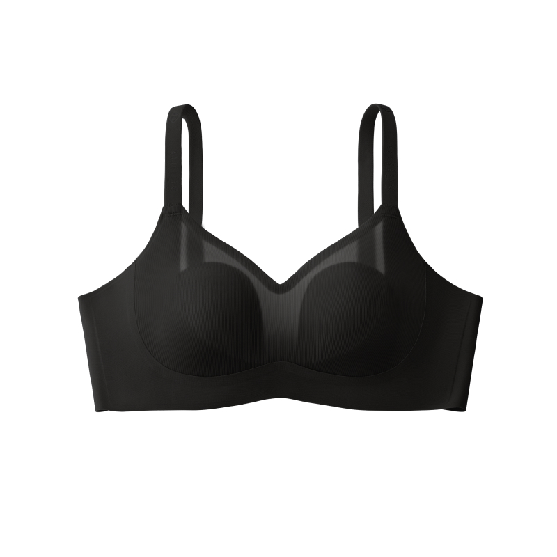 Plus Size Push Up Wireless Minimizer Bra