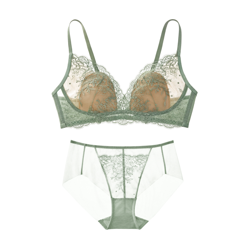 Sexy Embroidered Bra Sets